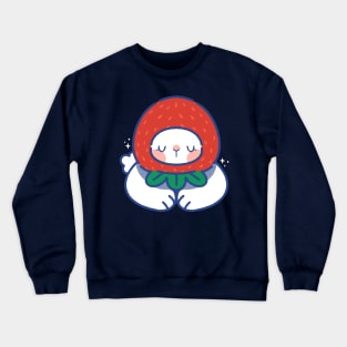 Strawberry Bunny Crewneck Sweatshirt